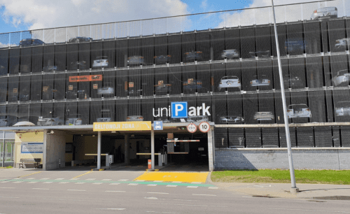 Parkavimas Vilniaus oro uoste (VNO) – P1 uniPark aikštelė šalia terminalo