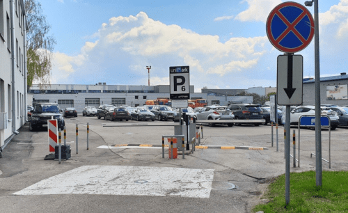 Parkavimas Vilniaus oro uoste (VNO) – P6 uniPark aikštelė šalia terminalo