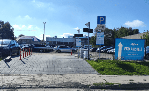 Parkavimas Vilniaus oro uoste (VNO) – EKO uniPark aikštelė, pigus parkingas
